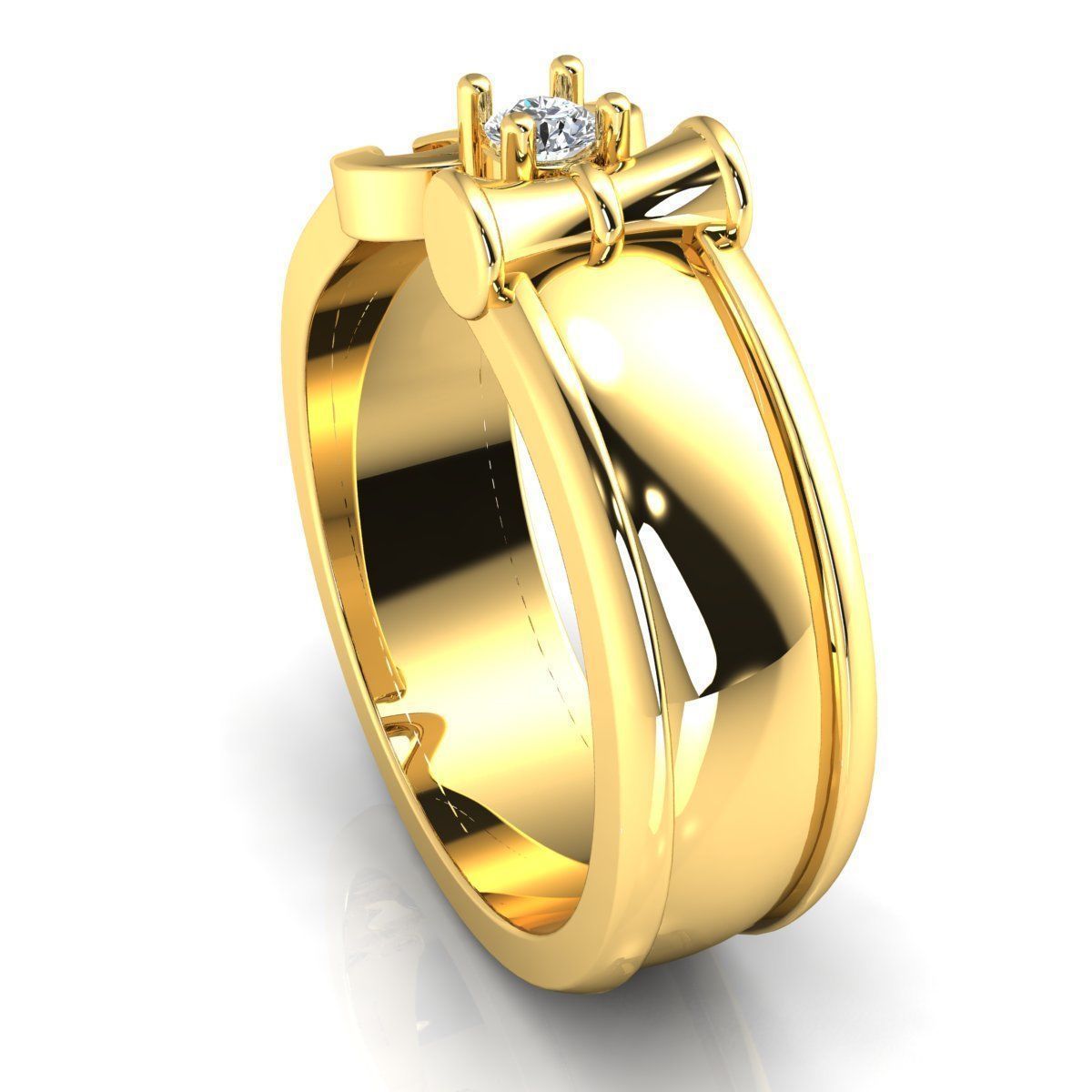 Fancy Ring 3d model print 3D print model_12