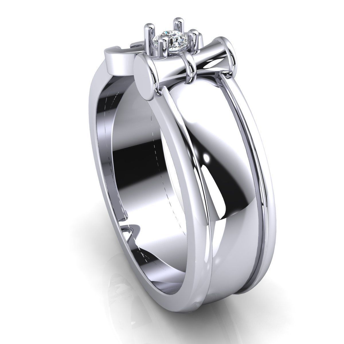 Fancy Ring 3d model print 3D print model_10