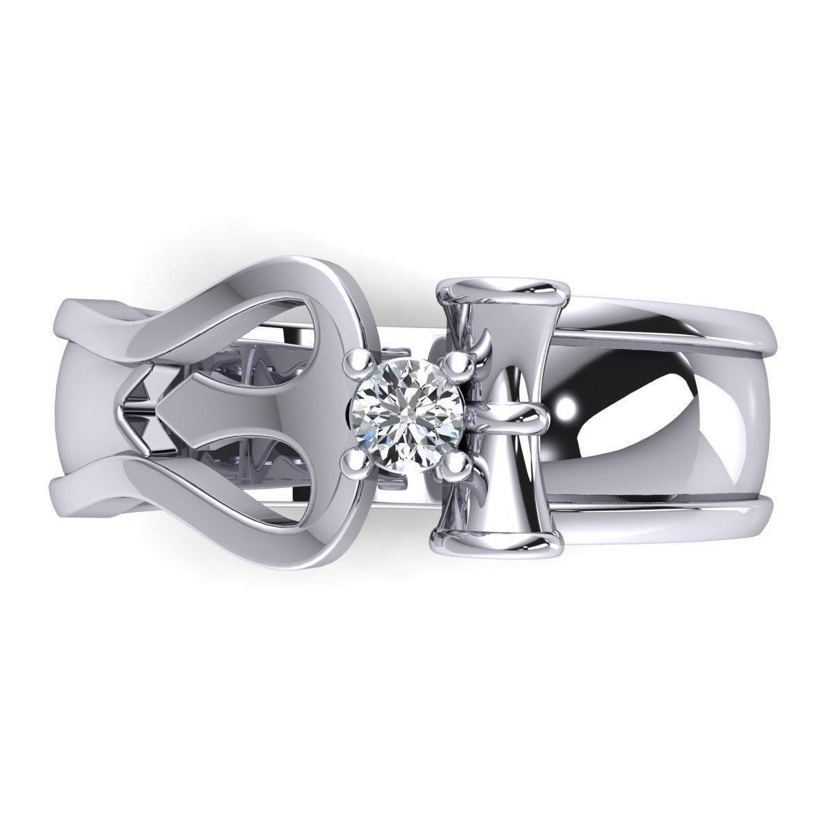 Fancy Ring 3d model print 3D print model_7