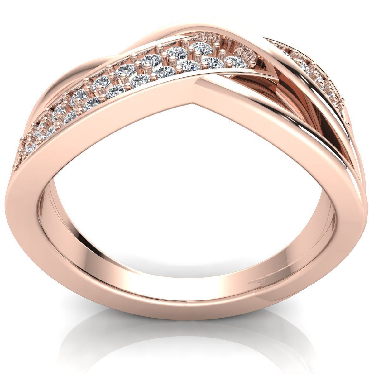 luxury Diamond Ring 3d Model print 3D print model_4