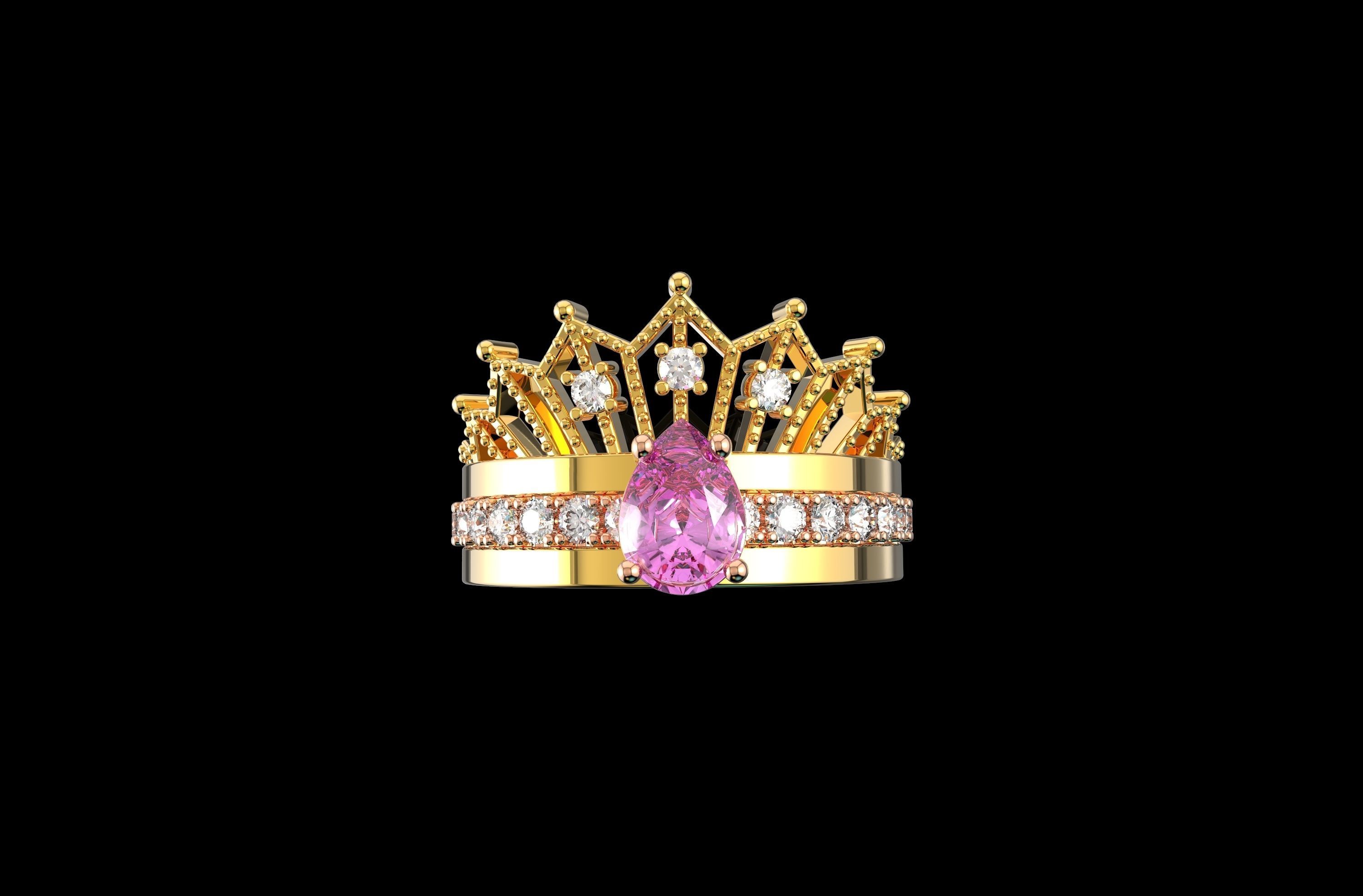 Gold N768 3D print model_2