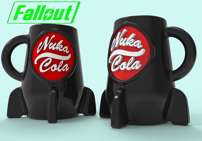 Nuka cola mug  for 3D printing model 3D print model