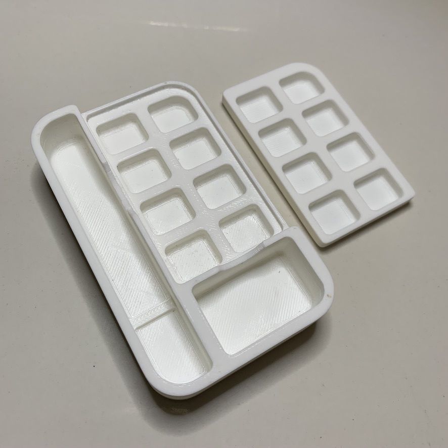 Watercolor palette fit to Altoids can 3D print model_1