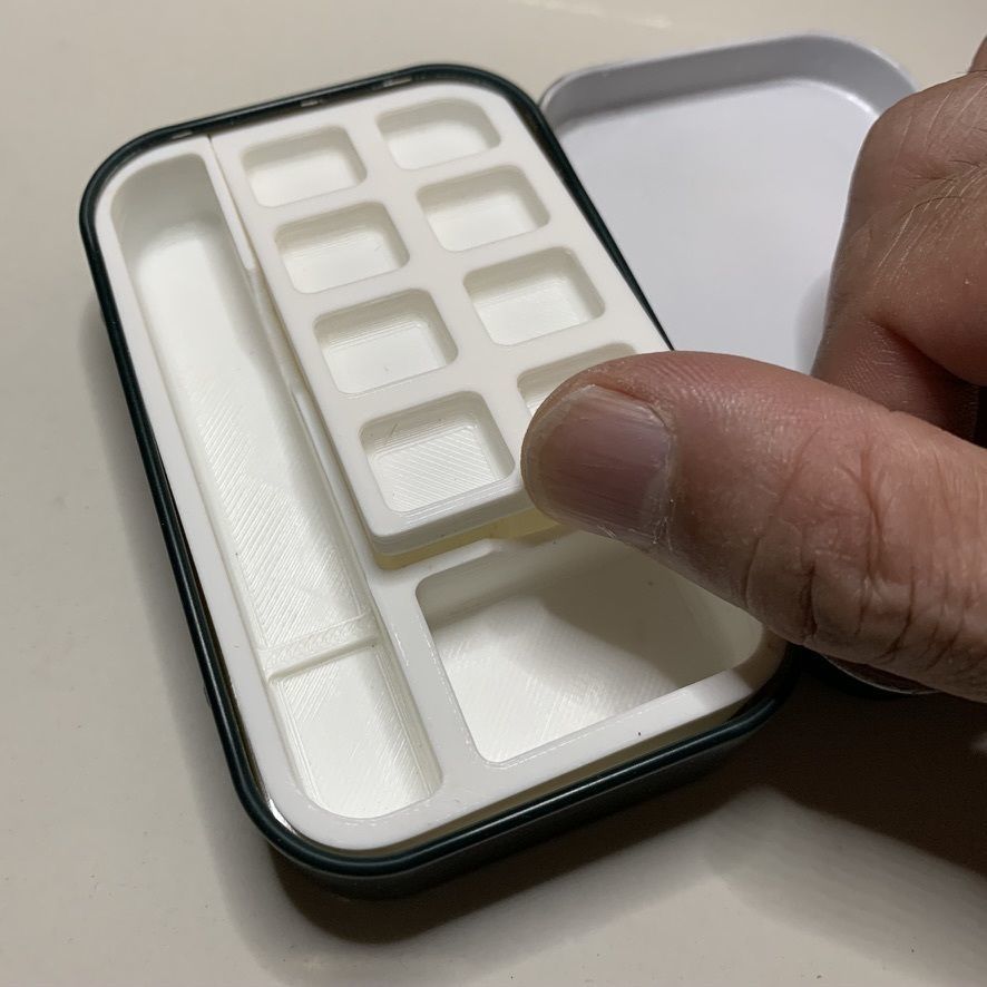 Watercolor palette fit to Altoids can 3D print model_4