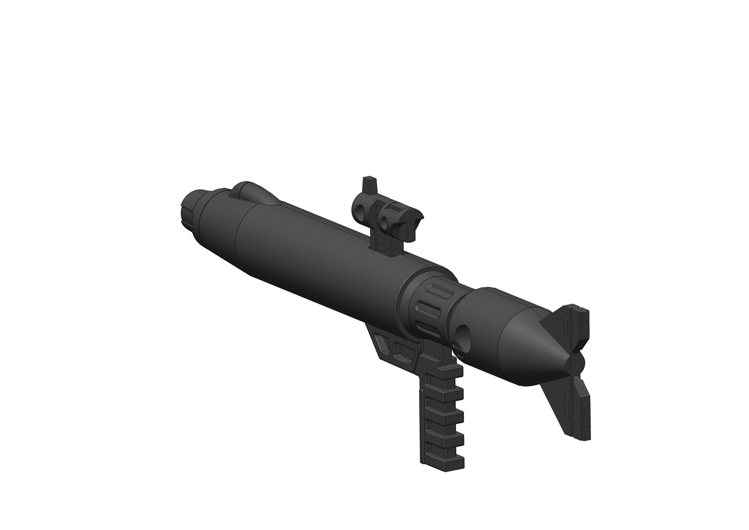 Reproduction GU-11 Free 3D print model_1