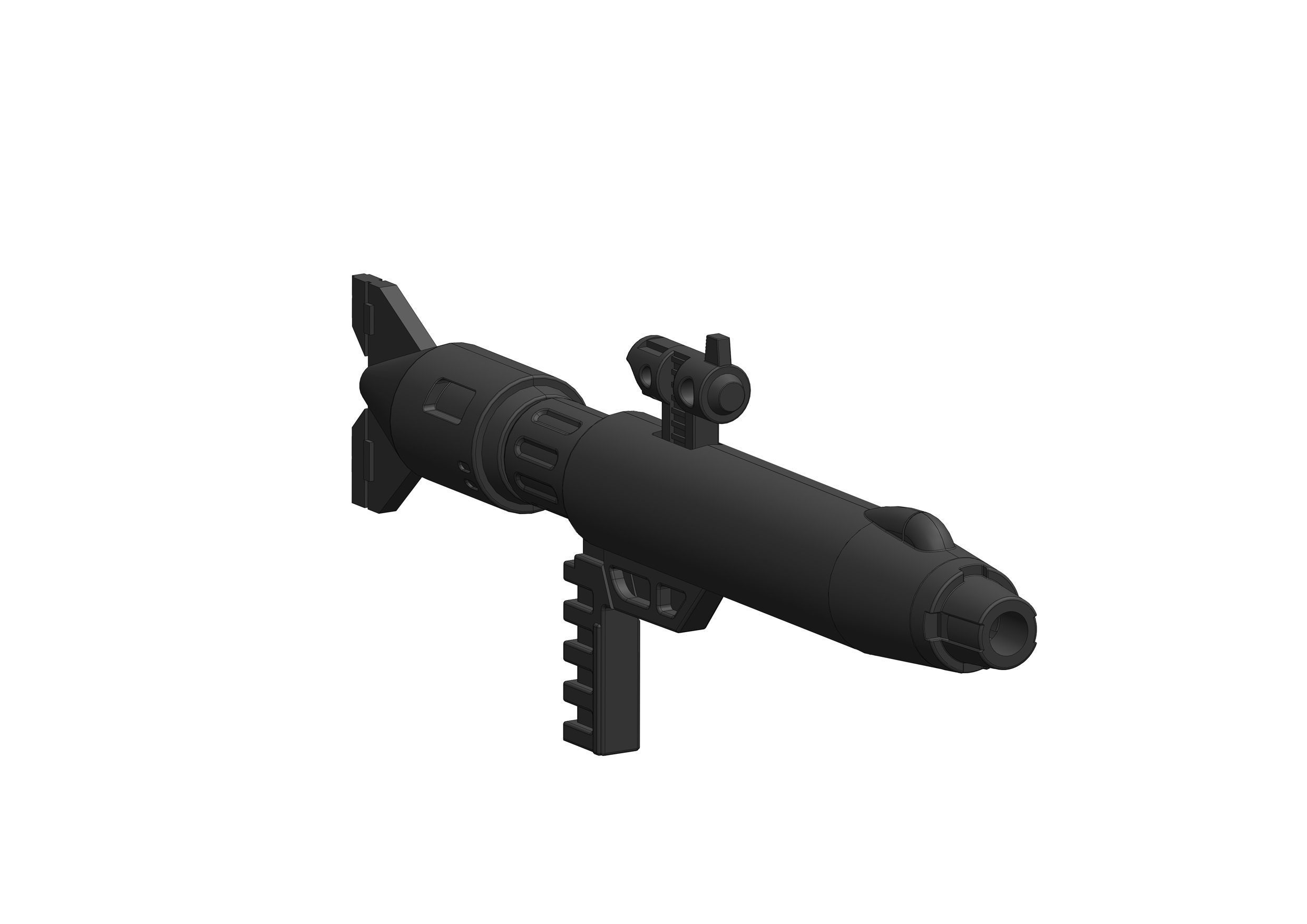 Reproduction GU-11 Free 3D print model_3