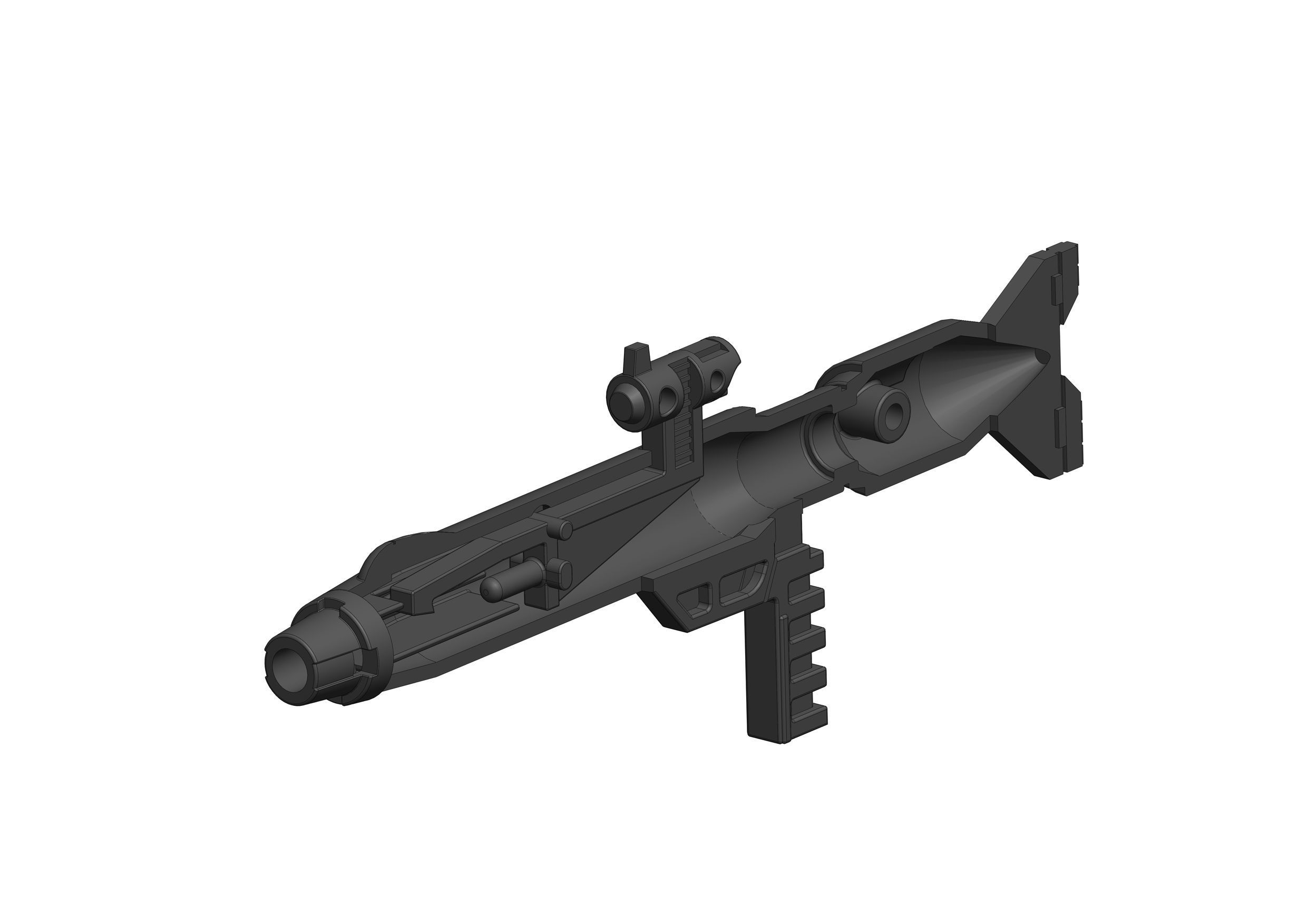 Reproduction GU-11 Free 3D print model_4