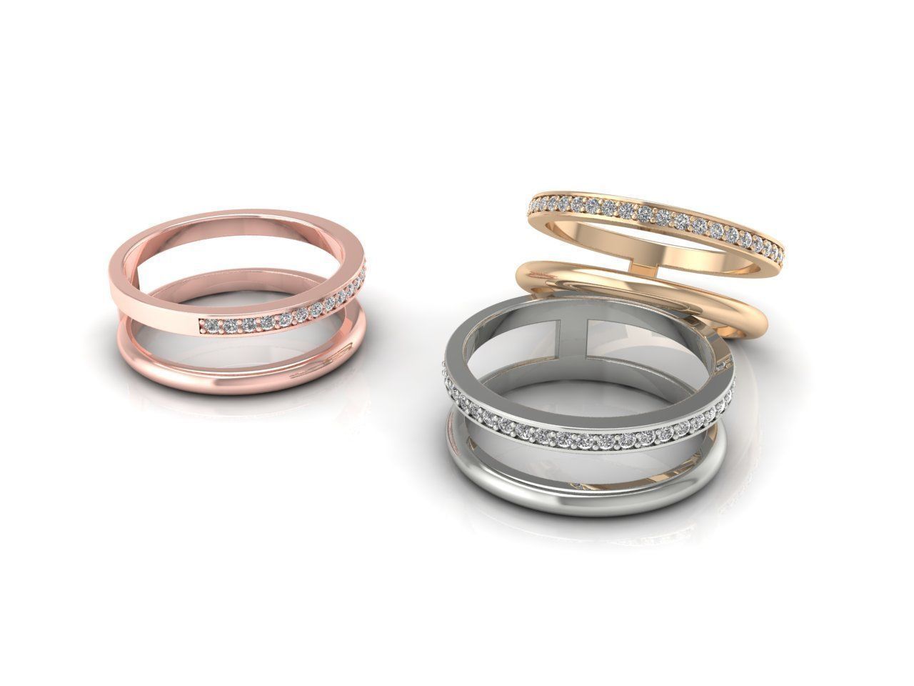 Ring 107 3D print model_5