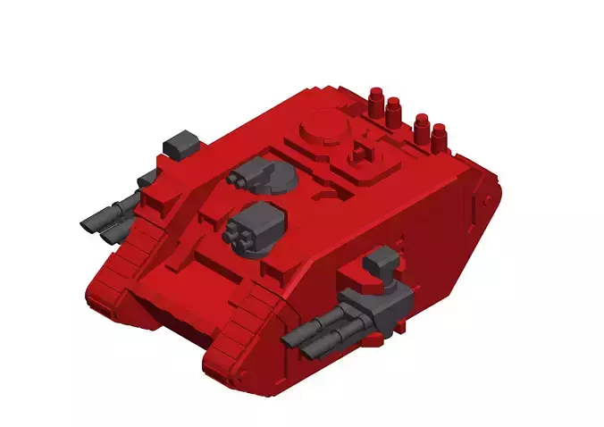 Micro LR Free 3D print model