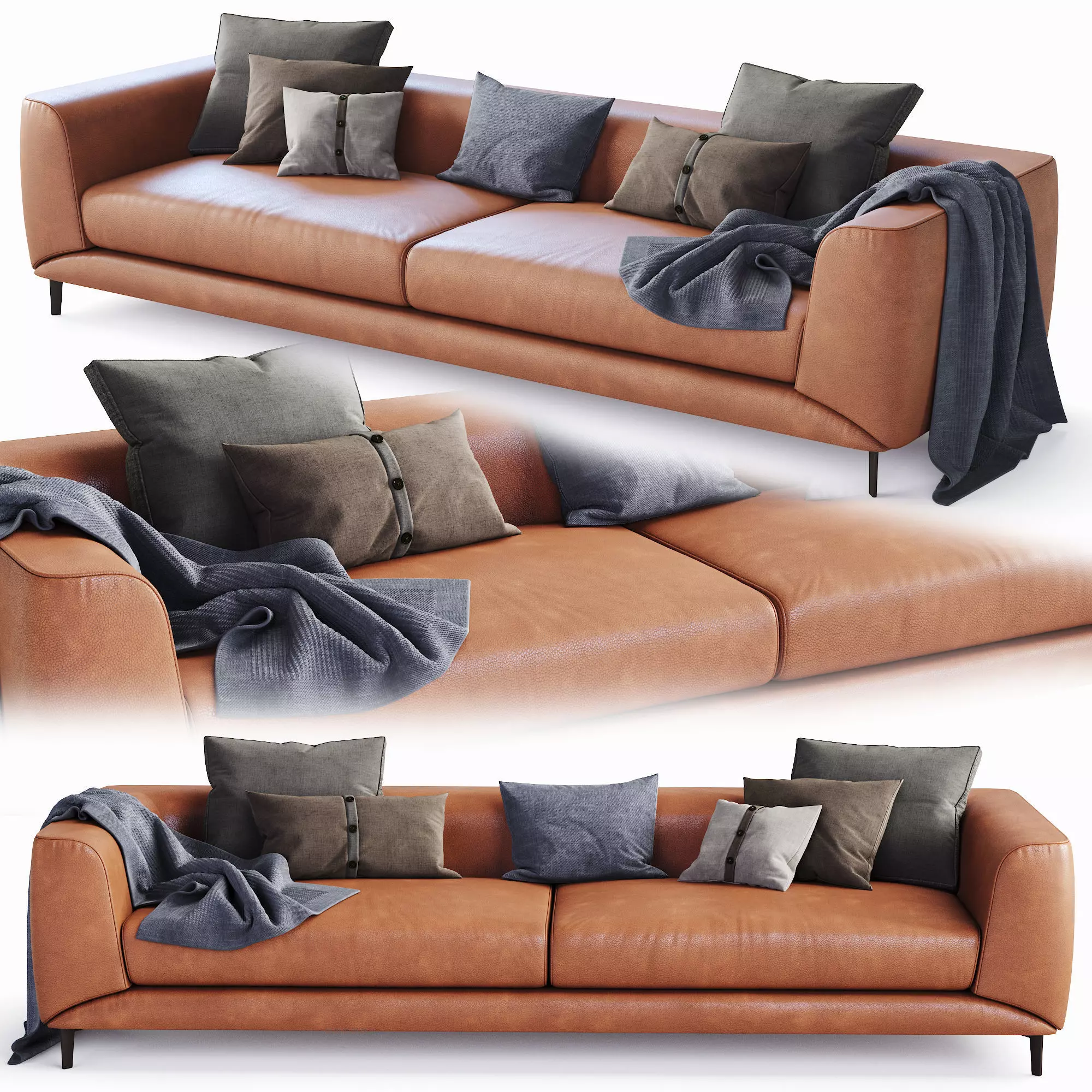 Boconcept Sofa Fargo 3D model_0