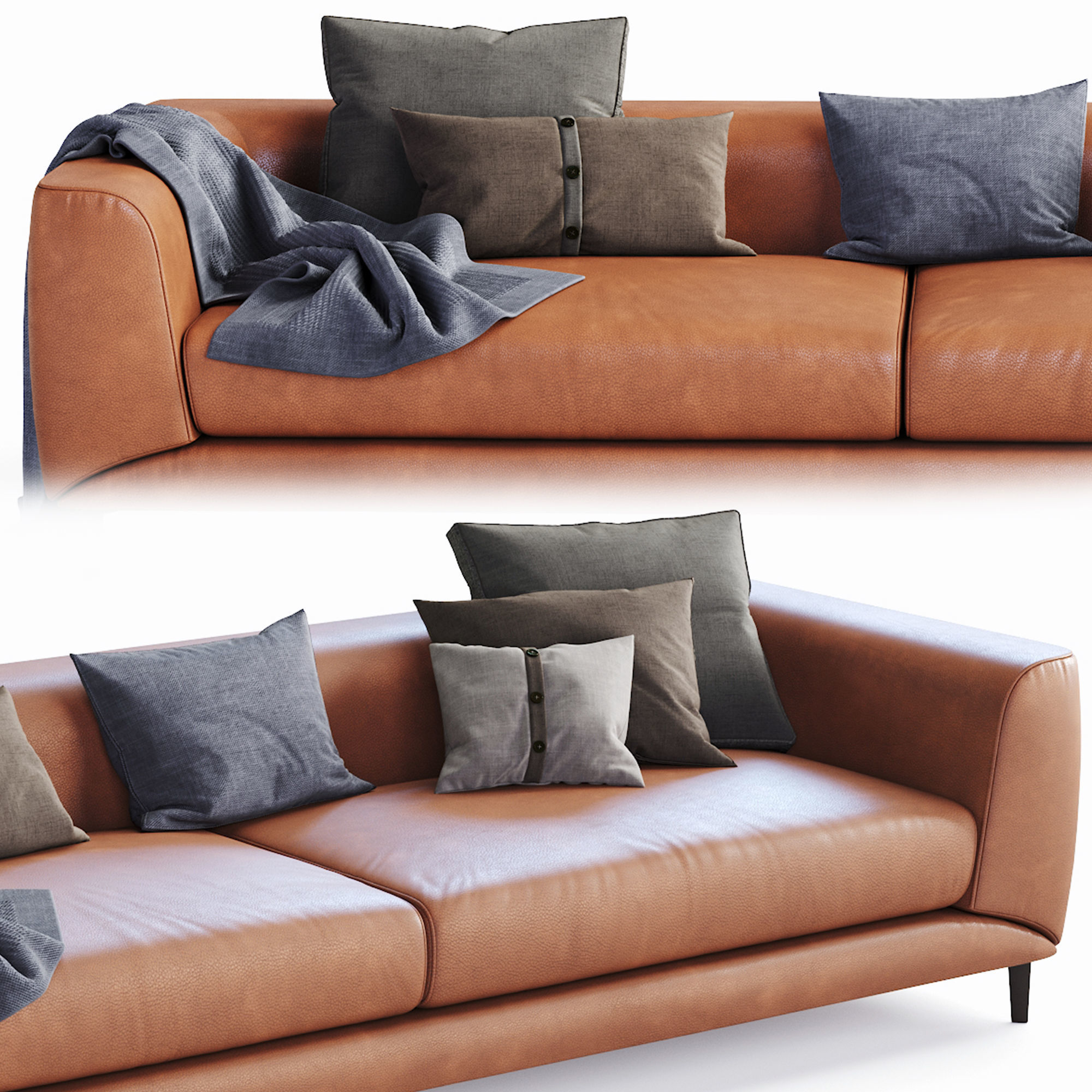 Boconcept Sofa Fargo 3D model_1
