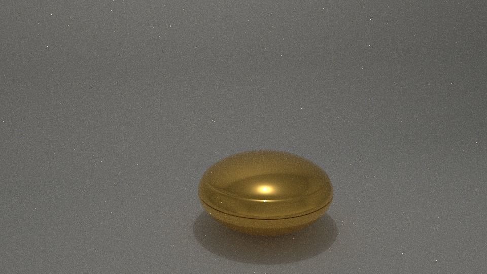 Old style clock Low-poly 3D model_1