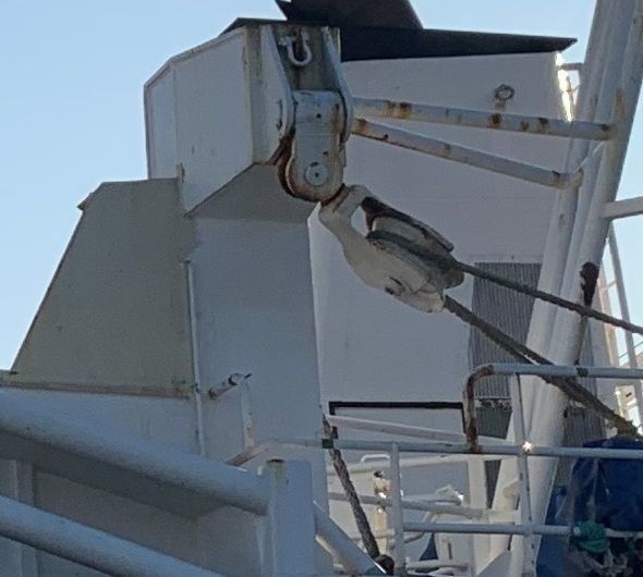 Small boat Crane 3D print model_4