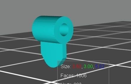 Small boat Crane 3D print model_6