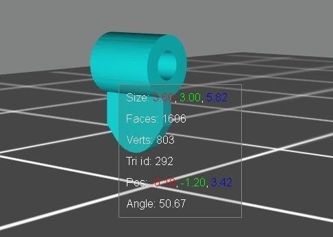 Small boat Crane 3D print model_7