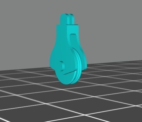 Small boat Crane 3D print model_8