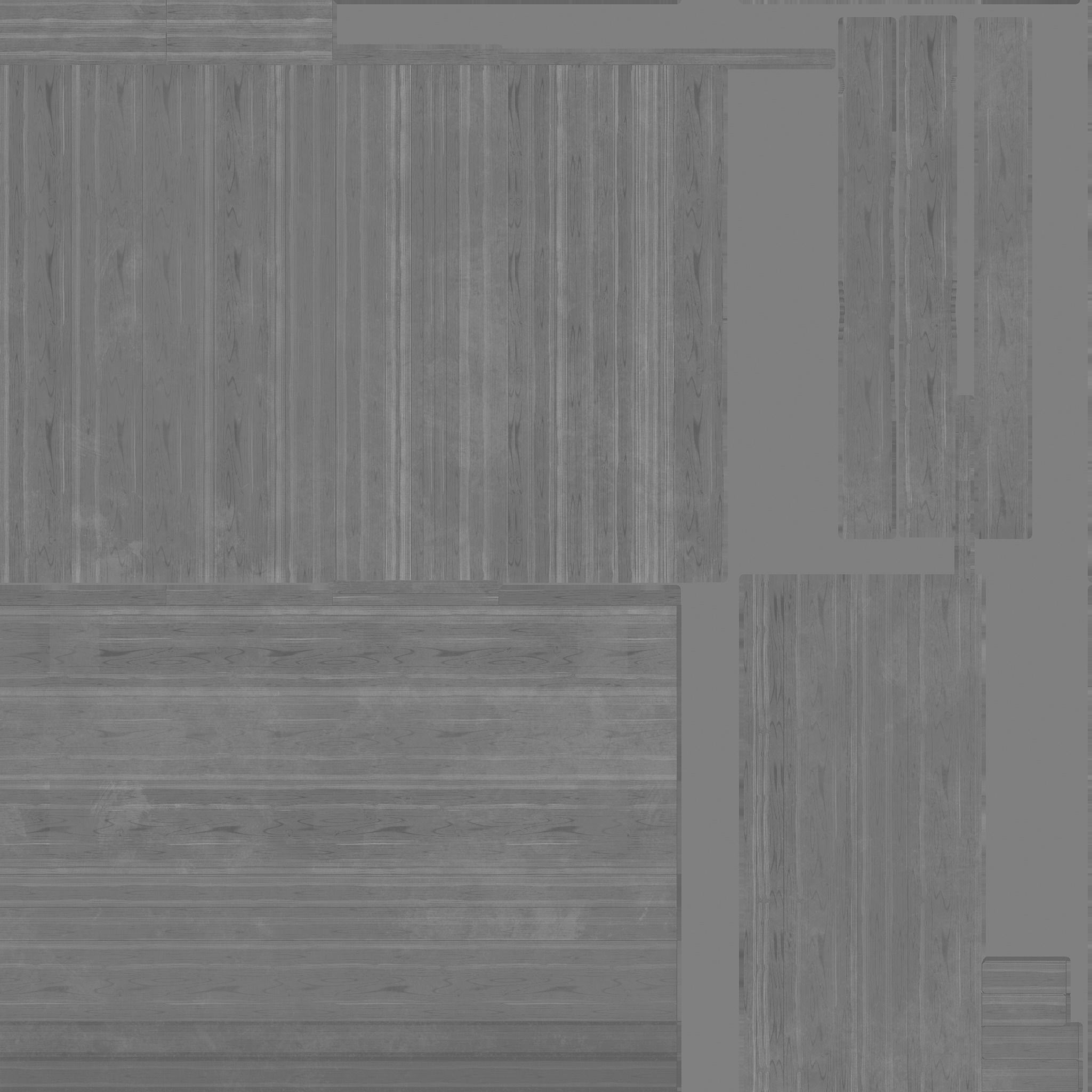 Generic Medieval Window Low-poly 3D model_10