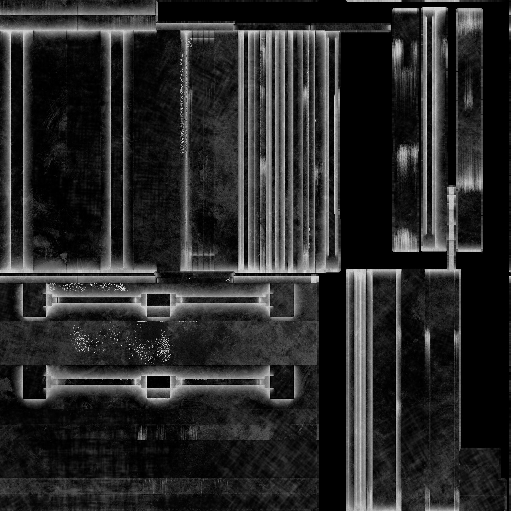 Generic Medieval Window Low-poly 3D model_11