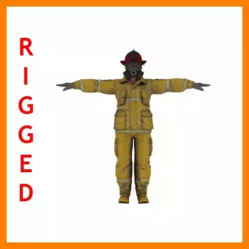 Fire Fighter Man