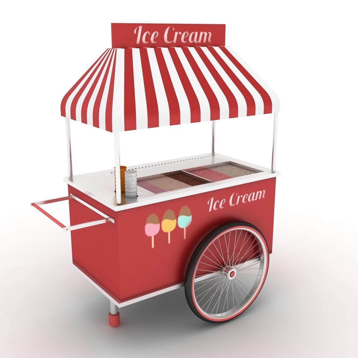 Ice Cream Collection 2 3D model_10