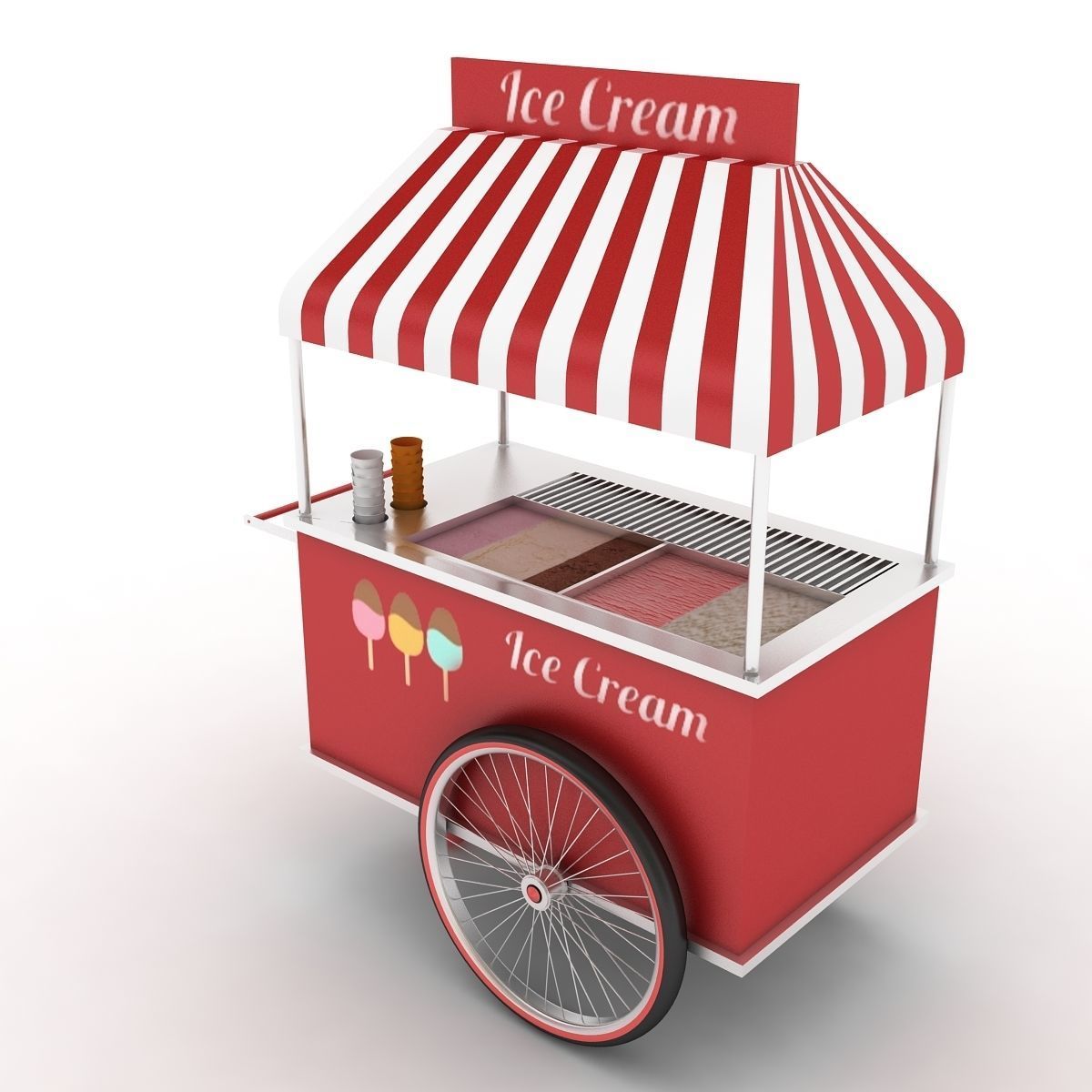 Ice Cream Collection 2 3D model_12