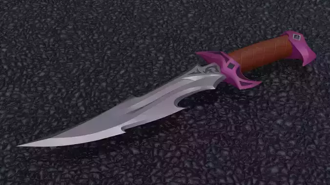 Valorant Reaver Tactical Knife 3d model for printing