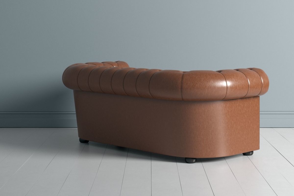 Chesterfield Double and Single Sofa 3D model_18