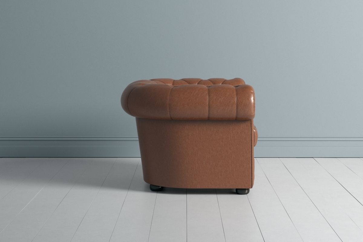 Chesterfield Double and Single Sofa 3D model_3