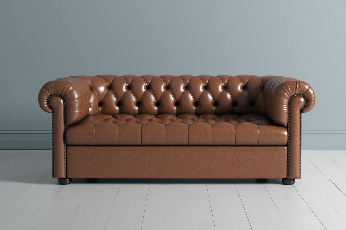 Chesterfield Double and Single Sofa 3D model_16