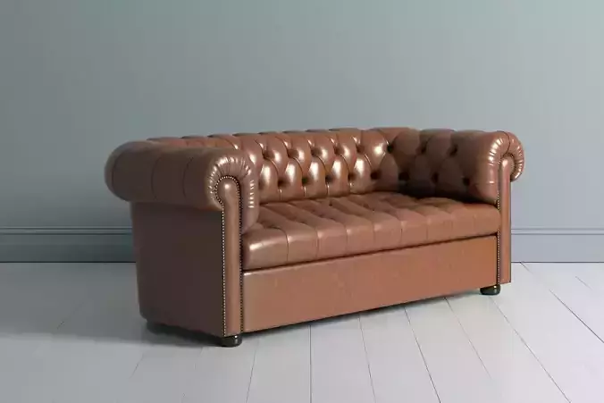 Chesterfield Double and Single Sofa