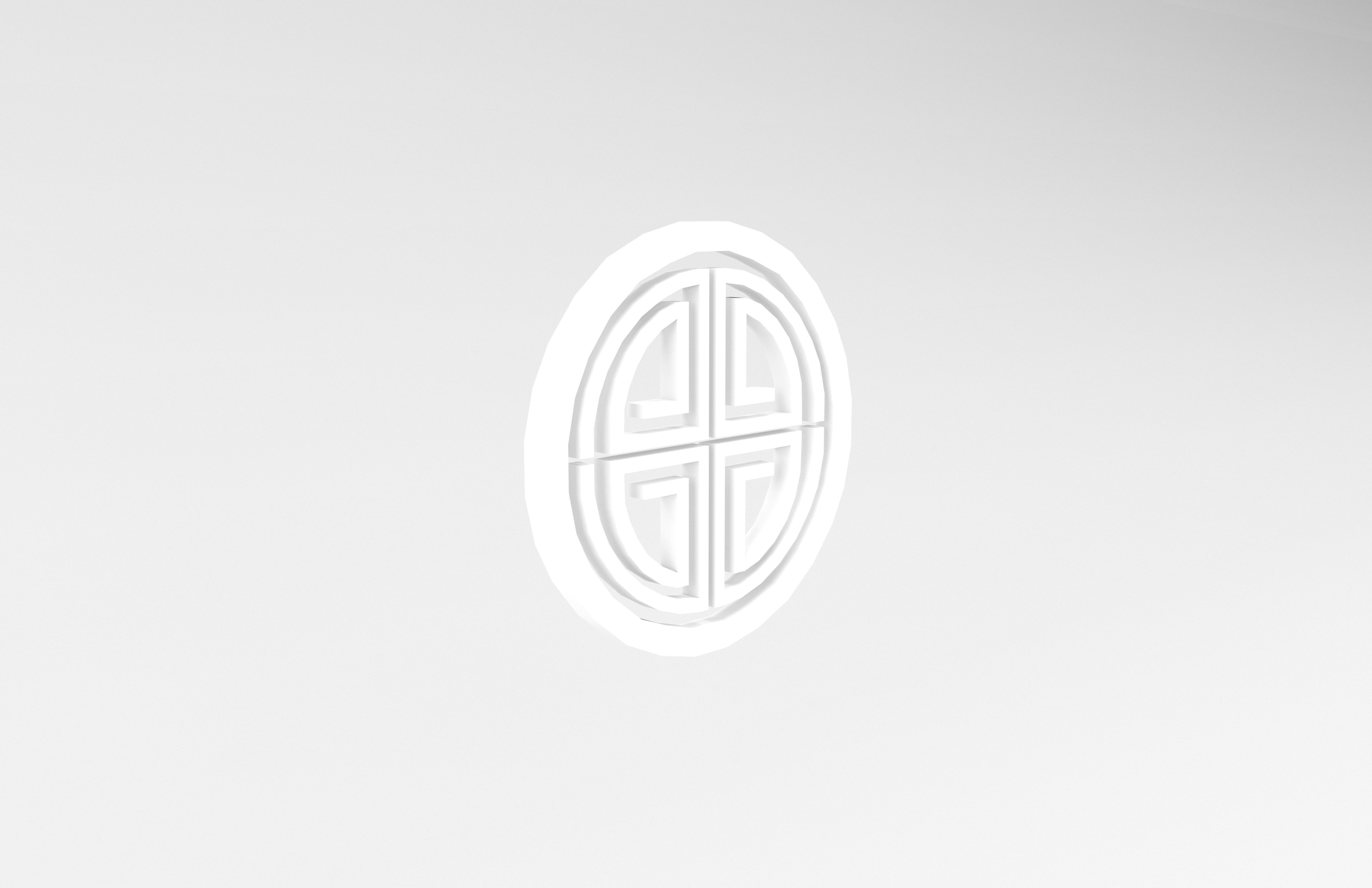 China Type Decoration v1 002 Low-poly 3D model_3