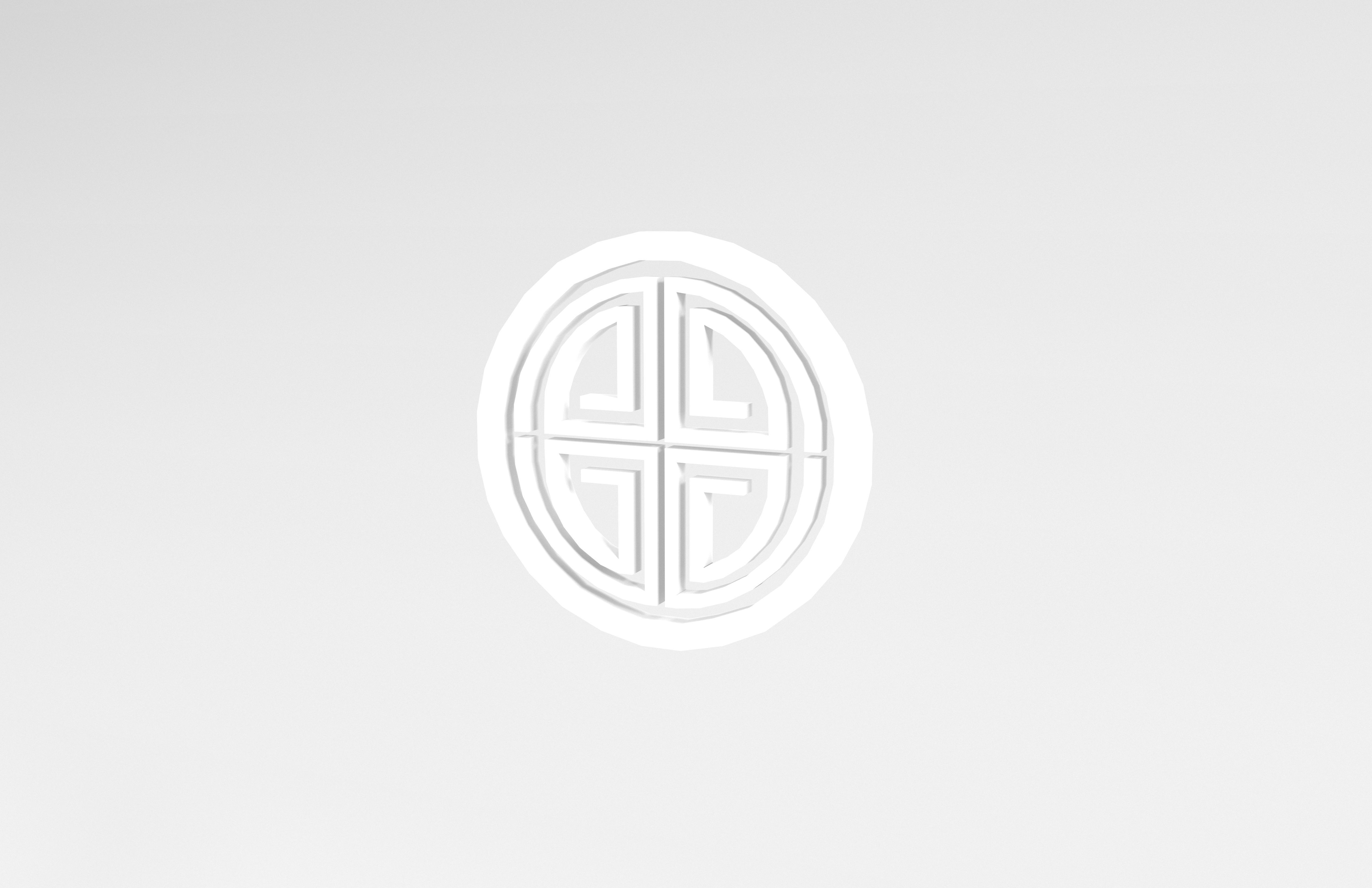 China Type Decoration v1 002 Low-poly 3D model_2