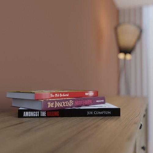 A pile of Books Free 3D model