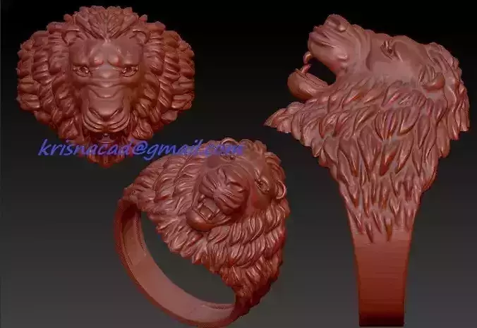 lion ring