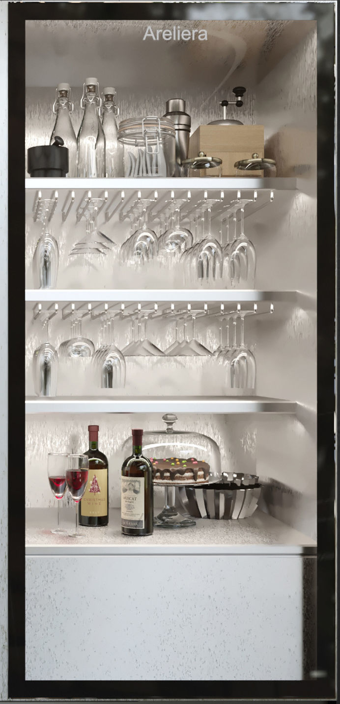 Wine cooler 3D model_4