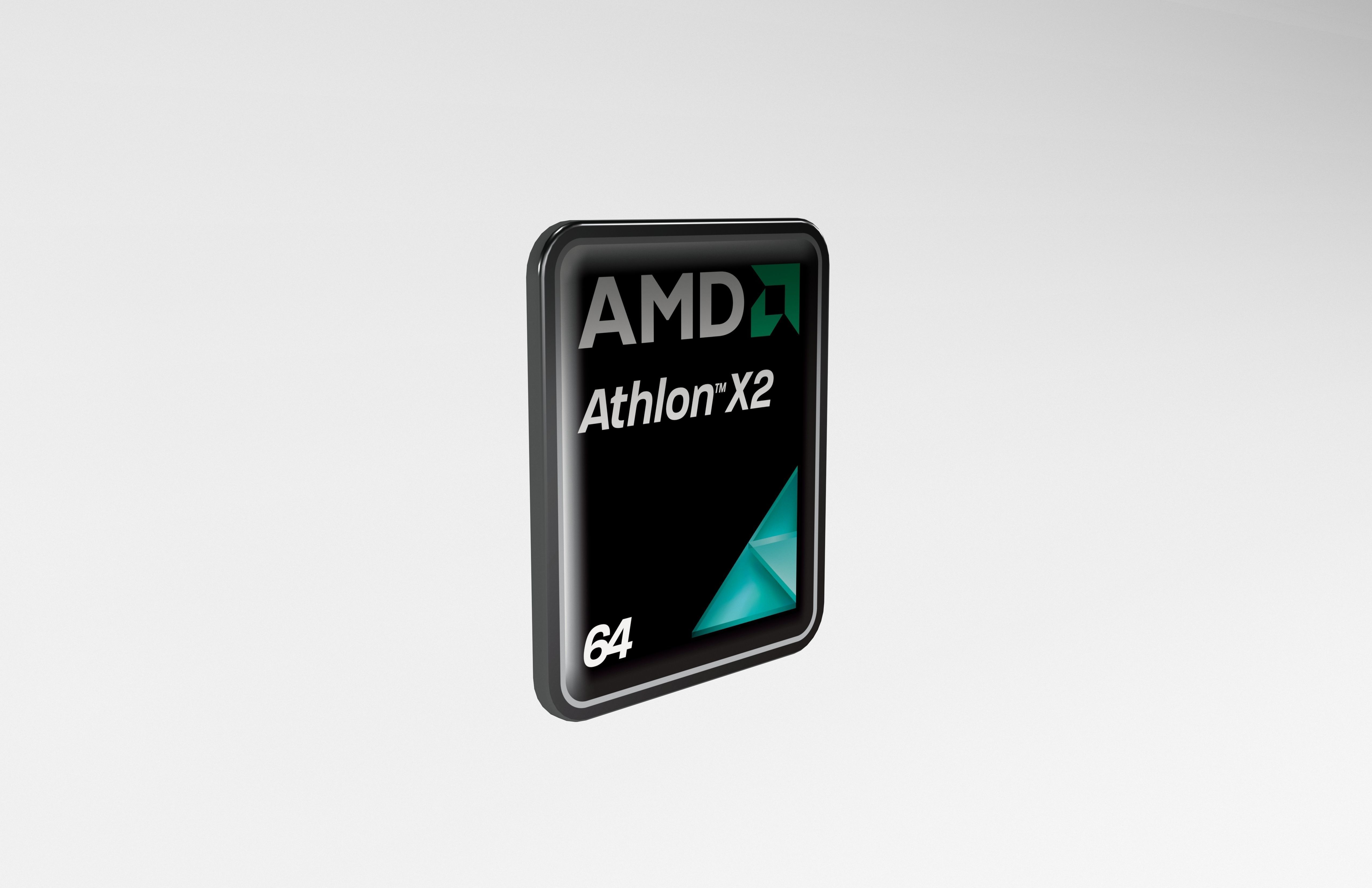 AMD Athlon 64 X2 Tag v4 001 Low-poly 3D model_3