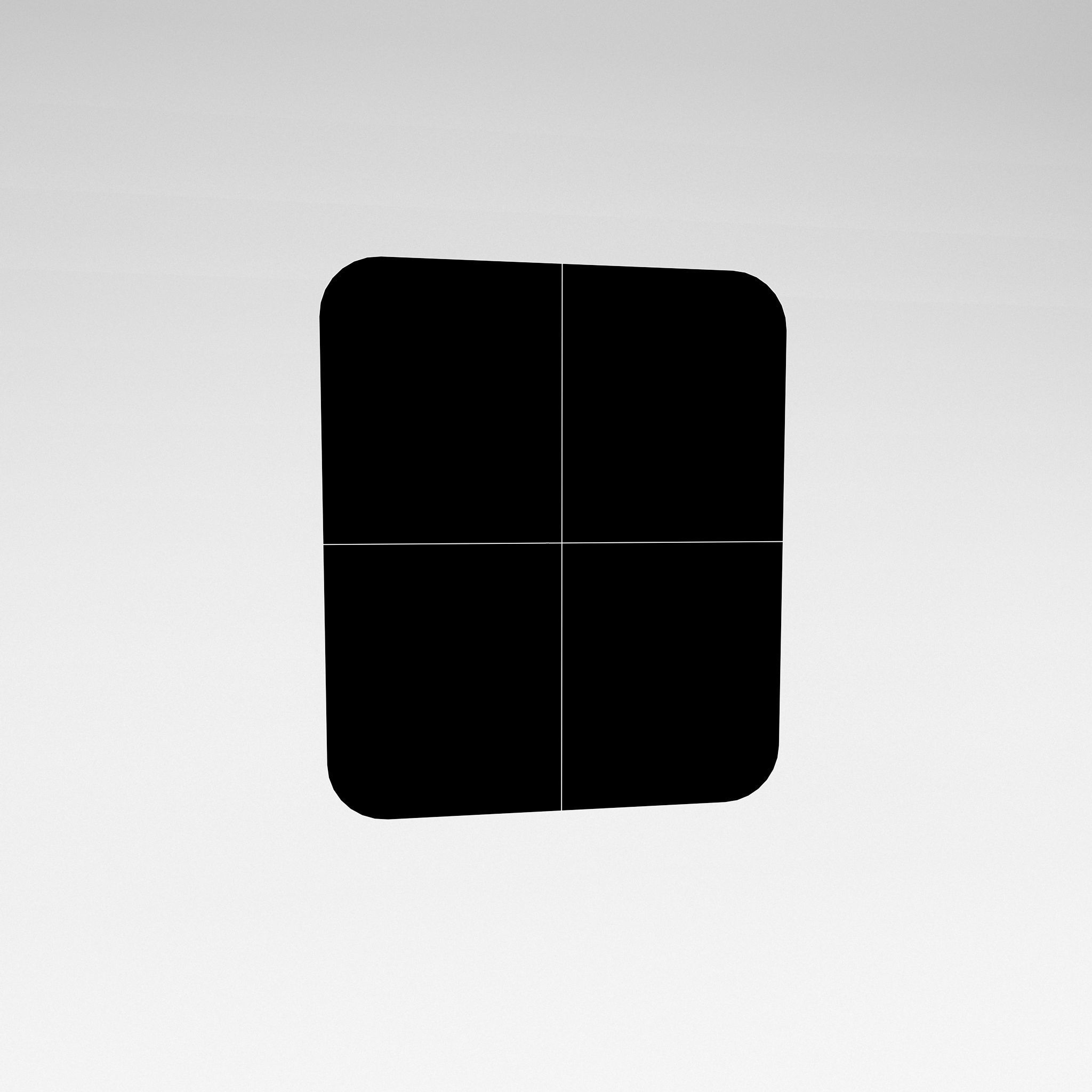 AMD Athlon 64 X2 Tag v4 001 Low-poly 3D model_4