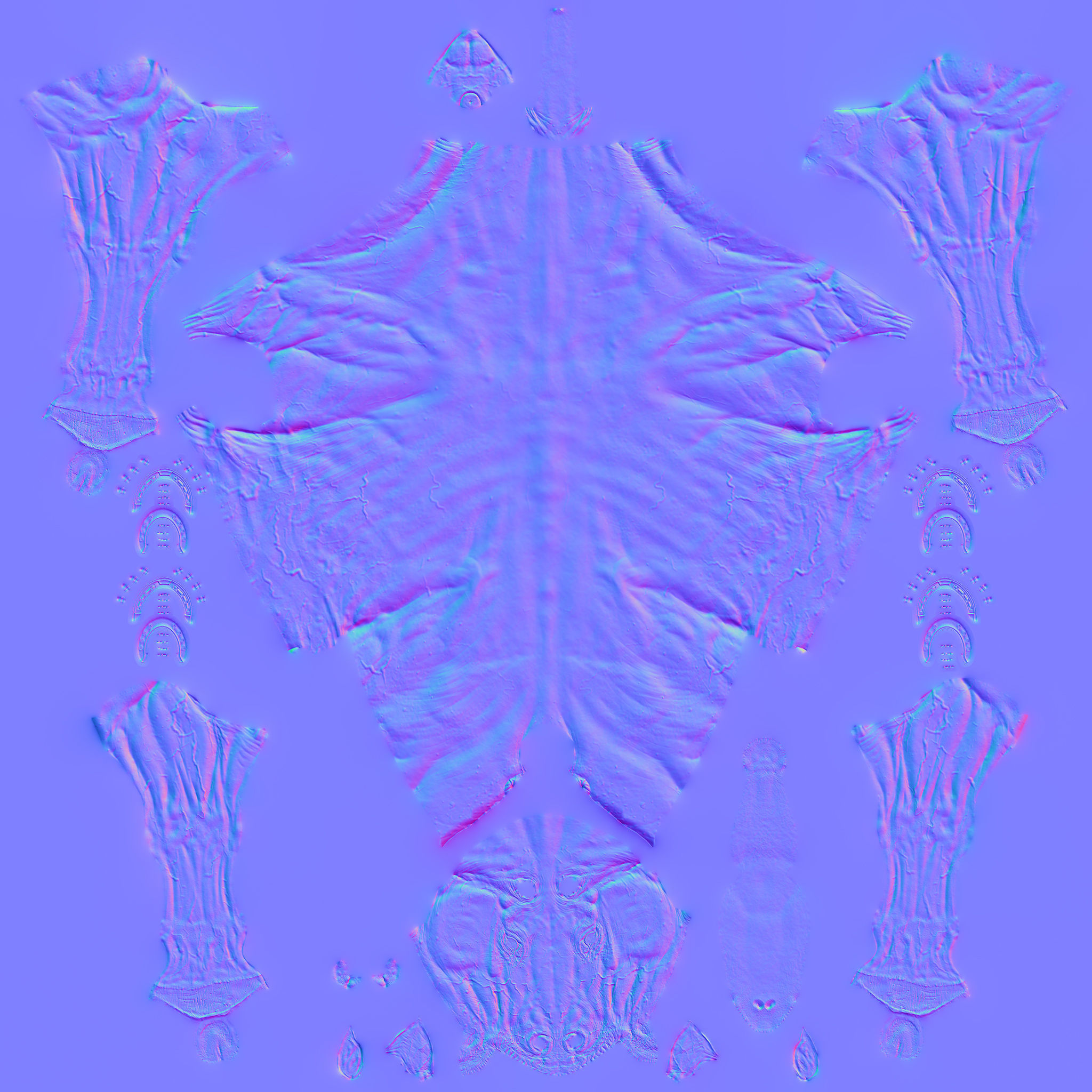 Realistic Horse Basemesh with LOD s 3D model_29