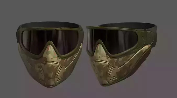 Mask helmet protection scifi military futuristic technology 