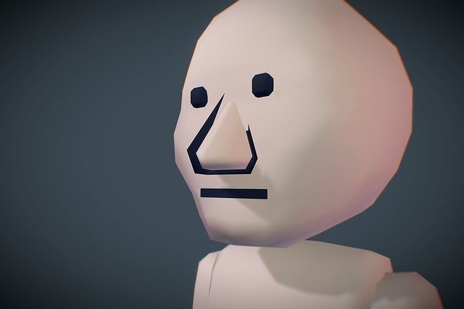 NPC Character - Proto Series - Free Download Free low-poly 3D model