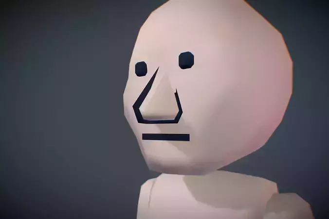 NPC Character - Proto Series - Free Download Free low-poly 3D model