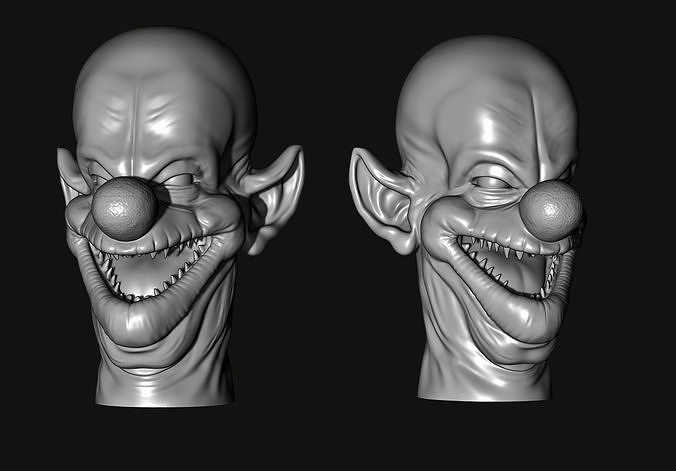 Killer Klowns  3D print model