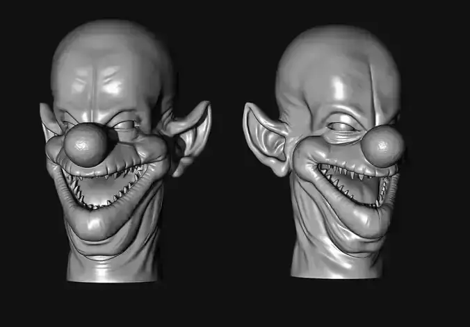 Killer Klowns  3D print model