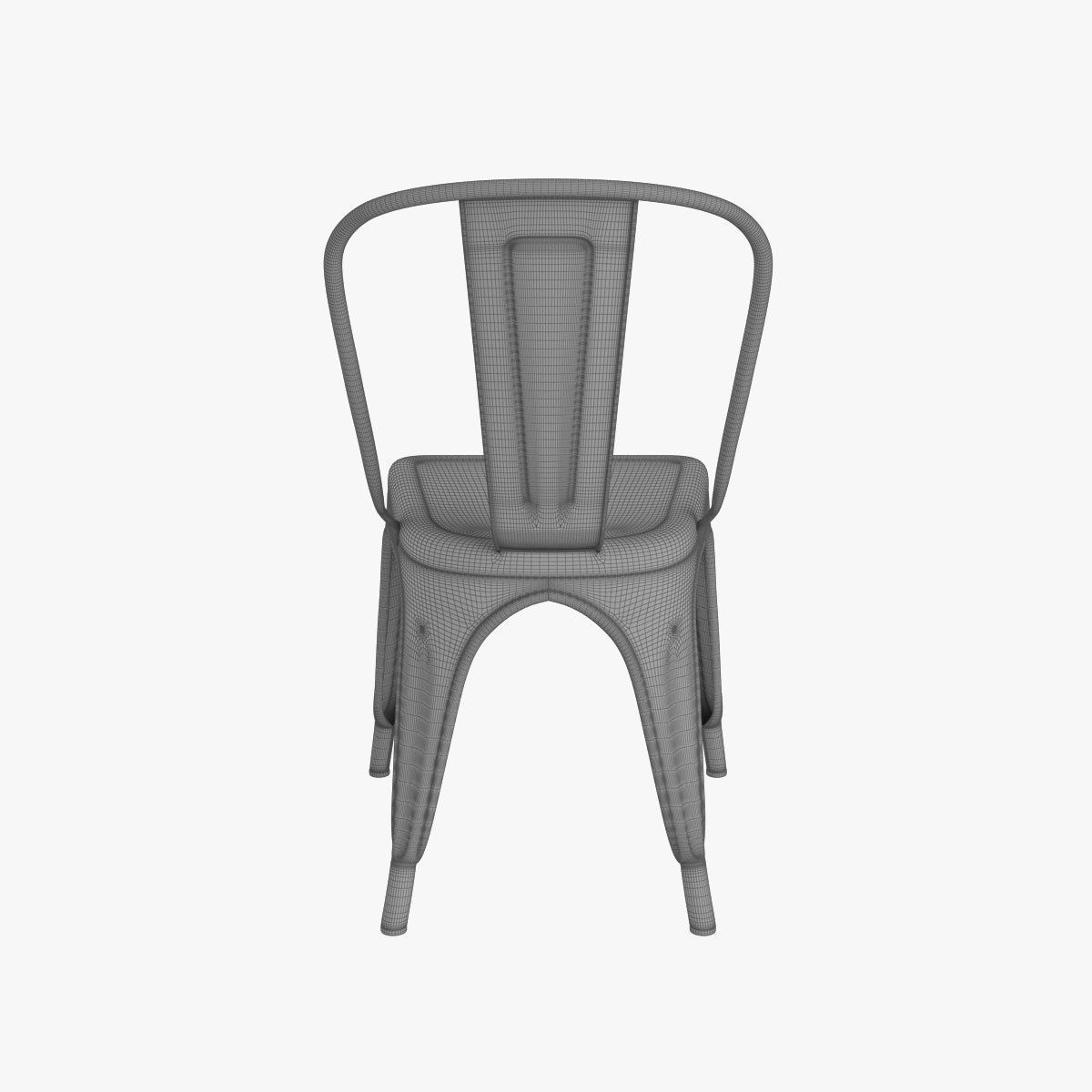  Tolix A Chair 3D model_9