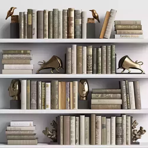 Classic Books 03 3D model