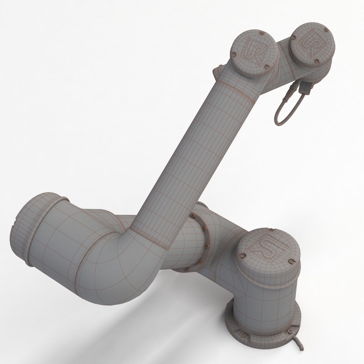 UR5 with Zimmer Group Collaborative Gripper 3D model_3