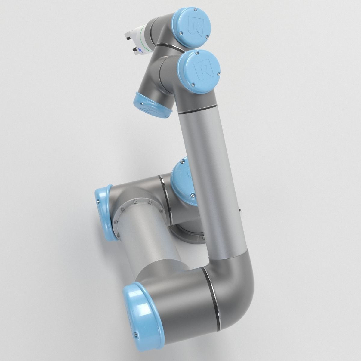 UR5 with Zimmer Group Collaborative Gripper 3D model_5