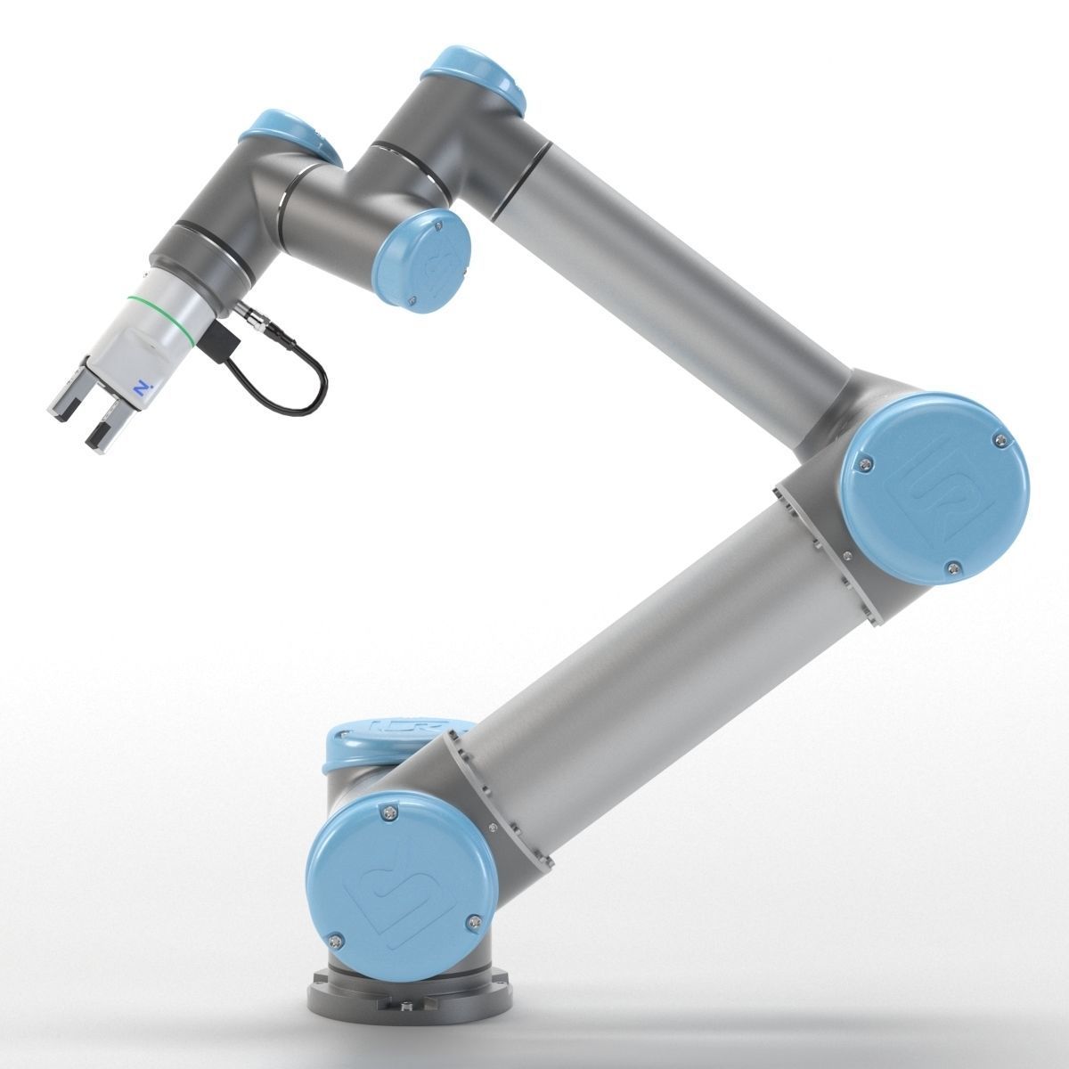 UR5 with Zimmer Group Collaborative Gripper 3D model_4