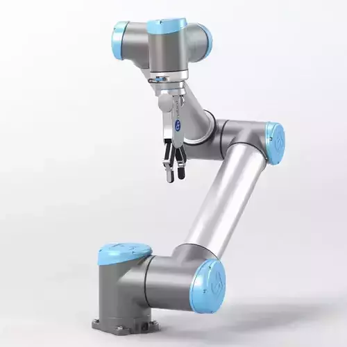 UR10 with OnRobot RG2 Flexible Collaborative Gripper 3D model