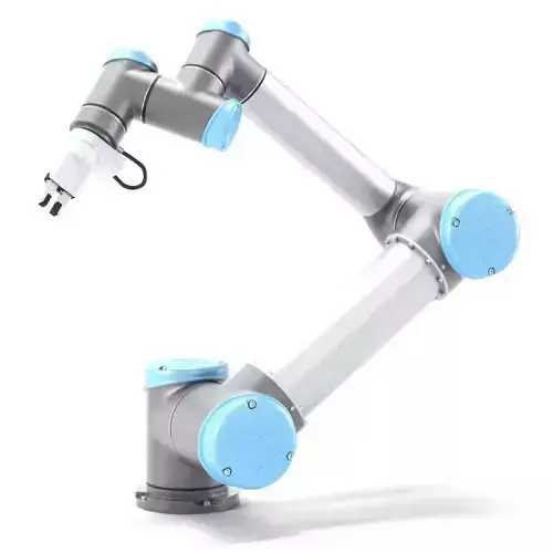 UR10 with 03 Hrc Zimmer Group Collaborative Gripper 3D model